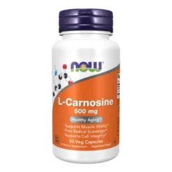 NOW FOODS L-Carnosine 500 mg 50 veg caps.