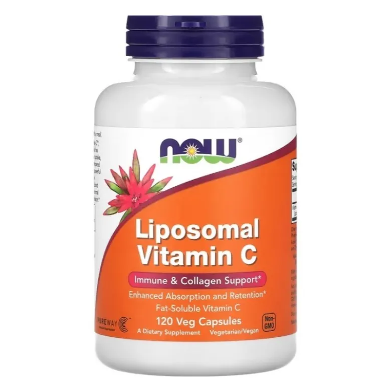 NOW FOODS Liposomal Vitamin C 120 veg caps.