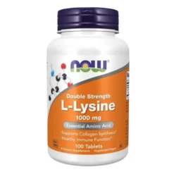 NOW FOODS L-Lizyna 1000 mg 100 tabs.