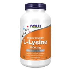 NOW FOODS L-Lizyna 1000 mg 250 tabs.