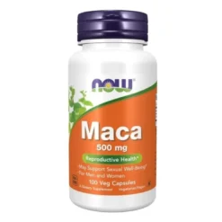 NOW FOODS MACA 500 mg 100 veg caps.