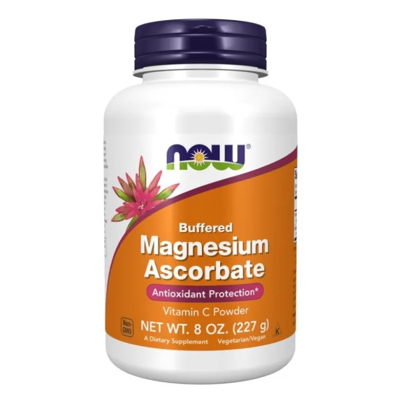 NOW FOODS Magnesium Ascorbate 227 g