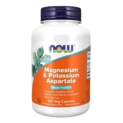NOW FOODS Magnesium & Potassium Aspartate 120 caps.