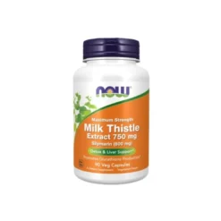 NOW FOODS Maximum Strenght Milk Thistle Extract 750 mg 90 veg caps