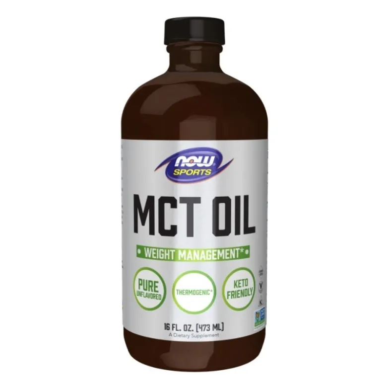 NOW FOODS MCT Oil 100% Pure 473 ml