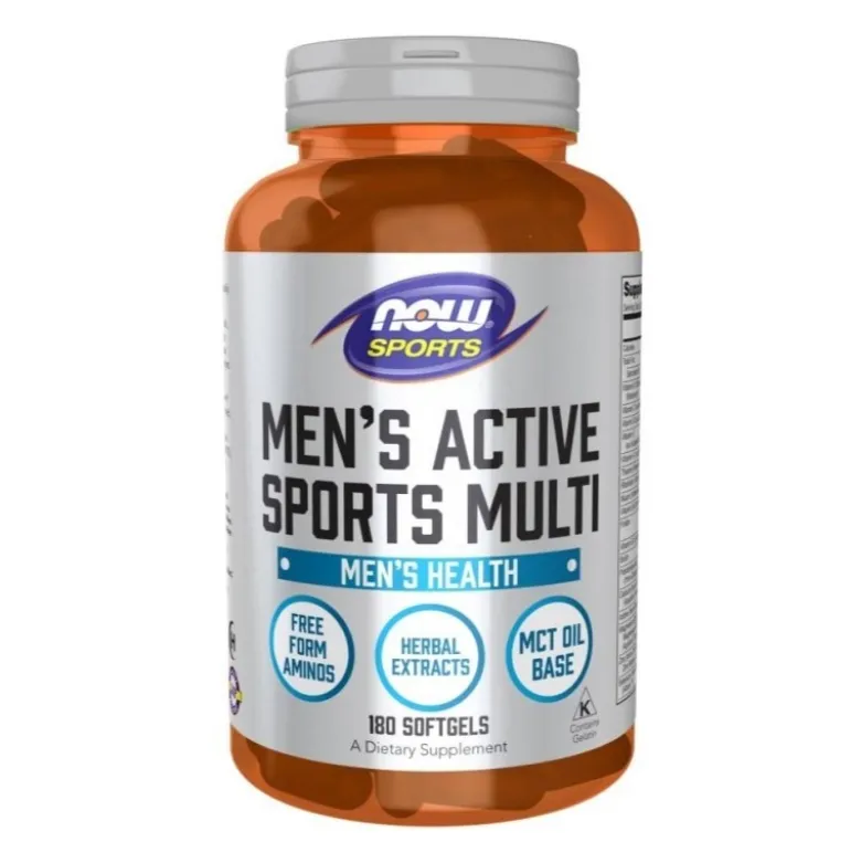 NOW FOODS Men's Extreme Sports Multi 180 caps.
