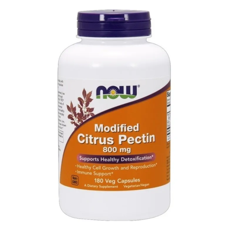 NOW FOODS Modified Citrus Pectin 800 mg 180 veg caps.