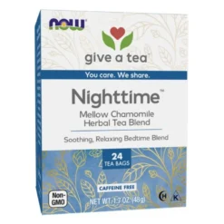 NOW FOODS Night time Tea 24 saszetki