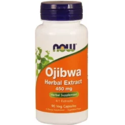 NOW FOODS Ojibwa Herbal Esiak Extract 450 mg 90 caps.