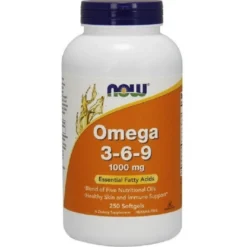 NOW FOODS Omega 3-6-9 1000 mg 250 softgels