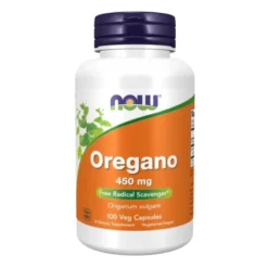 NOW FOODS Oregano 450 mg 100 veg caps.
