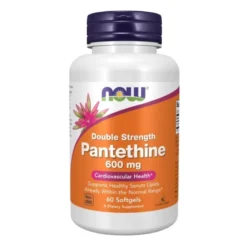 NOW FOODS Pantethine 600 mg 60 softgels