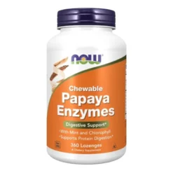 NOW FOODS Papaya Enzymes Chewable 360 tabs.do ssania