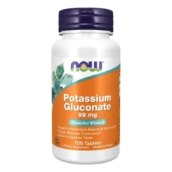 NOW FOODS Potassium Gluconate 100 tabs.