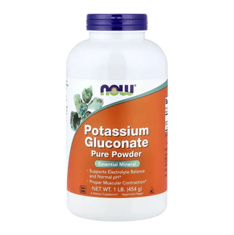 NOW FOODS Potassium Gluconate 454 g