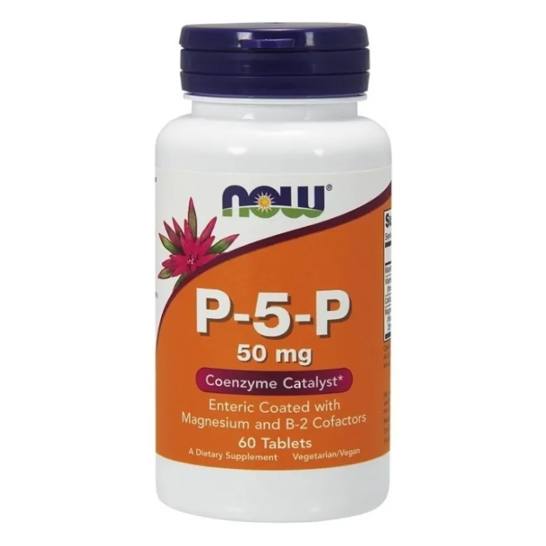 NOW FOODS P-5-P 50 mg 60 tabs.
