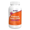 NOW FOODS Prenatal Gels + DHA 180 softgels