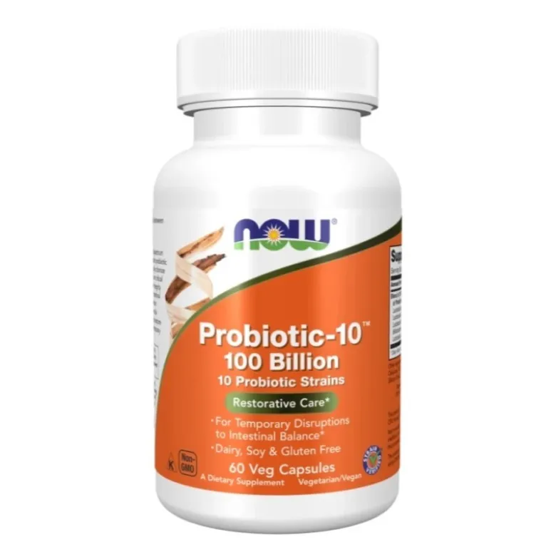 NOW FOODS Probiotic-10 100 Billion 60 veg caps.