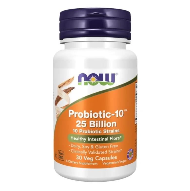 NOW FOODS Probiotic-10 25 Billion 30 veg caps.