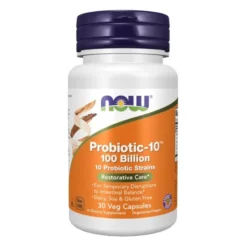NOW FOODS Probiotic-10 100 Billion 30 veg caps.