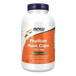 NOW FOODS Psyllium Husk Apple Pectin 700 mg 360 veg caps.