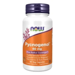 NOW FOODS Pycnogenol 60 mg 50 veg caps.