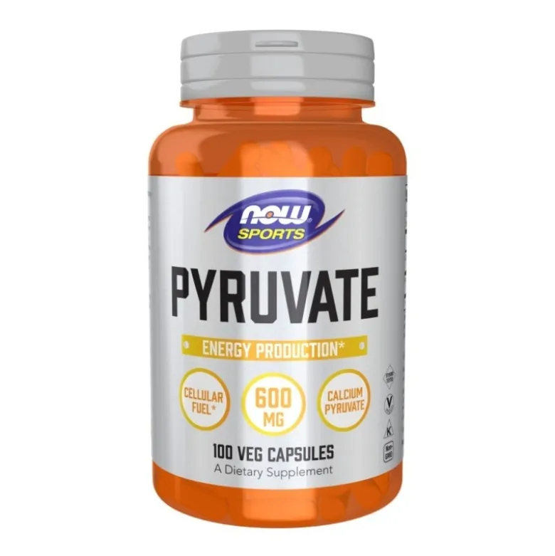 NOW FOODS Pyruvate 600 mg 100 veg caps.