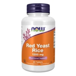 NOW FOODS Red Yeast Rice 1200 mg 60 tabs.