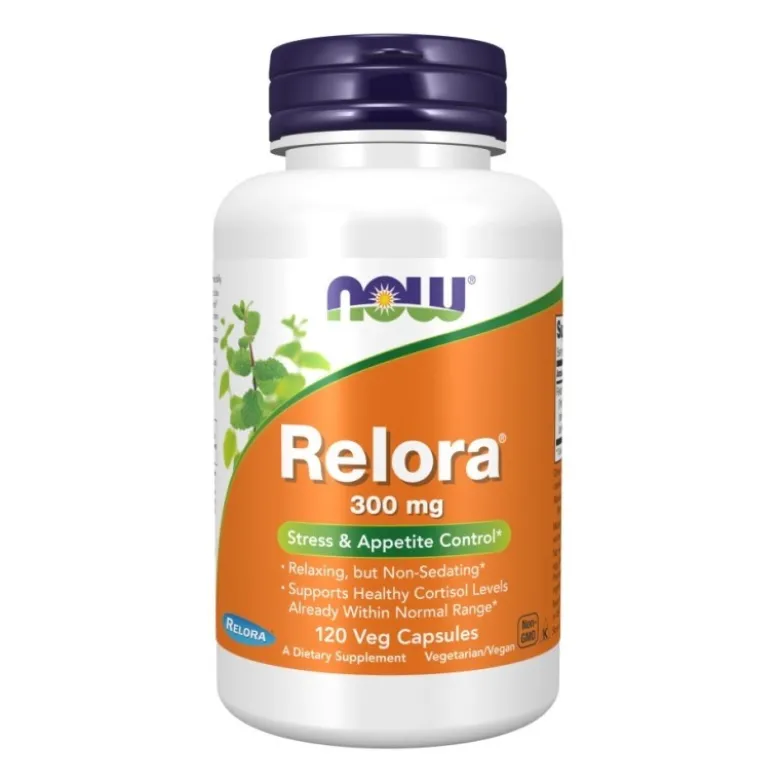NOW FOODS Relora® 300 mg 120 veg caps.