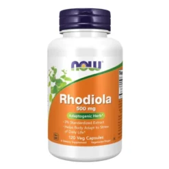 NOW FOODS Rhodiola 500 mg 120 veg caps.