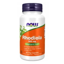NOW FOODS Rhodiola 500 mg 60 veg caps.