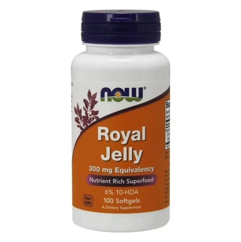 NOW FOODS Royal Jelly 300 mg 100 caps.