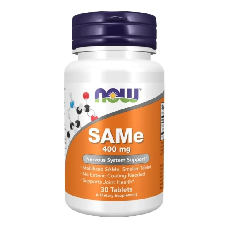 NOW FOODS SAMe 400 mg 30 tabs.