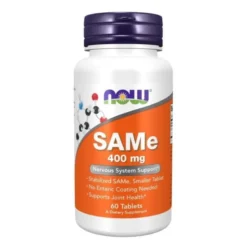 NOW FOODS SAMe 400 mg 60 tabs.