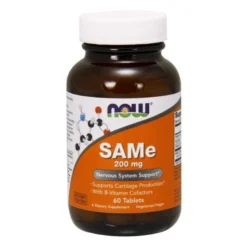 NOW FOODS SAMe 200 mg 60 tabs.