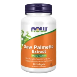 NOW FOODS Saw Palmetto Extract 80 mg 90 softgels