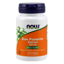 NOW FOODS Saw Palmetto Extract 160 mg 60 softgels