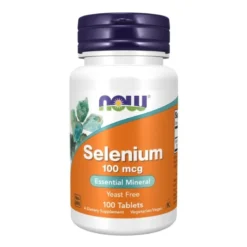 NOW FOODS Selen 100 mcg 100 tabs.