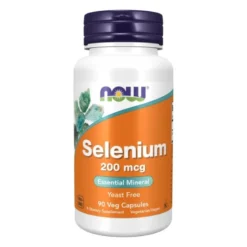 NOW FOODS Selen 200 mcg 90 veg caps.