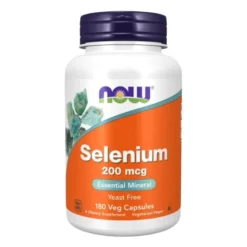 NOW FOODS Selen 200 mcg 180 veg caps.