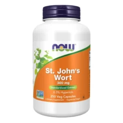 NOW FOODS St. Johns Wort 300 mg 250 veg caps.
