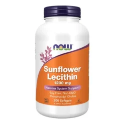 NOW FOODS Sunflower Lecithin 1200 mg 200 caps.