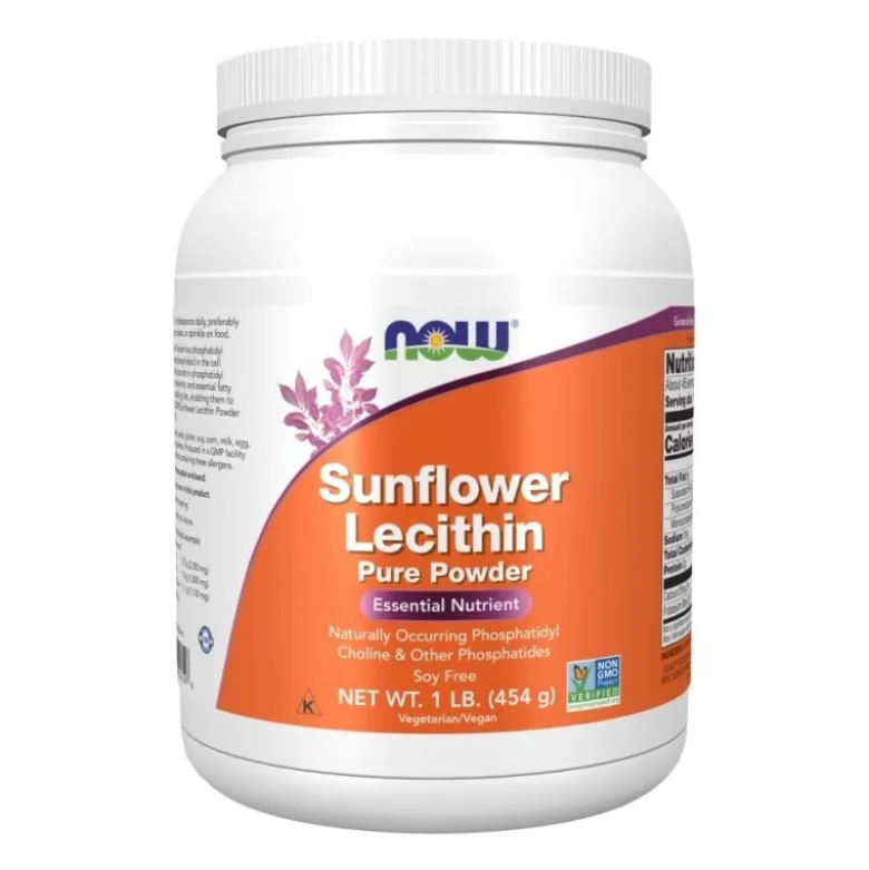NOW FOODS Sunflower Lecitin Powder 454 g