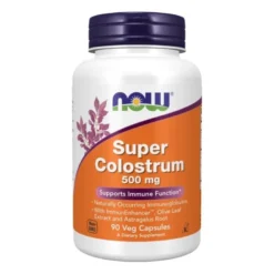 NOW FOODS Super Colostrum 500 mg 90 veg caps.