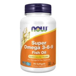 NOW FOODS Super Omega 3-6-9 90 softgels