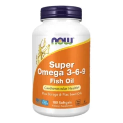 NOW FOODS Super Omega 3-6-9 180 softgels