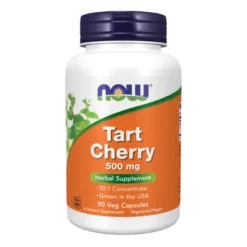 NOW FOODS Tart Cherry 500 mg 90 vege caps.