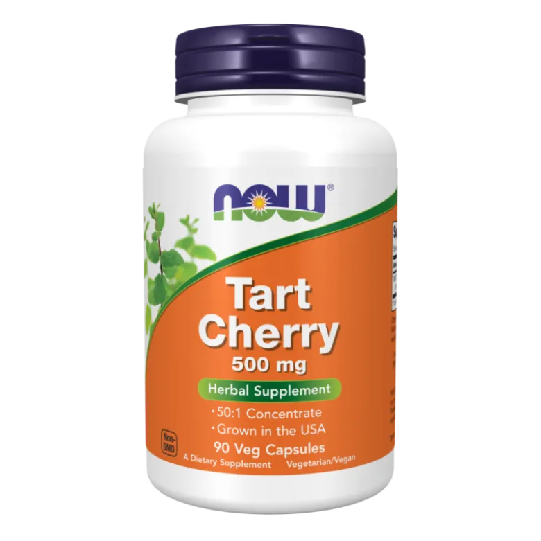 NOW FOODS Tart Cherry 500 mg 90 vege caps.