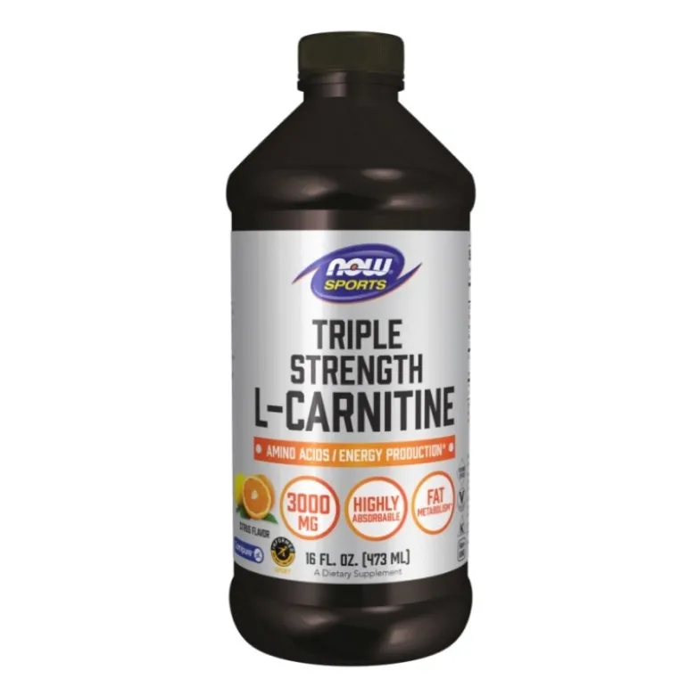 NOW FOODS Triple Strength L-Carnitine 3000 mg 473 ml