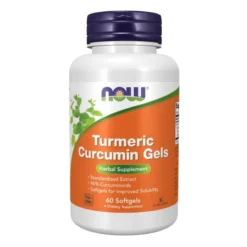 NOW FOODS Turmeric Curcumin Gels 60 softgels